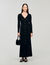 Fancy knit maxi dress
