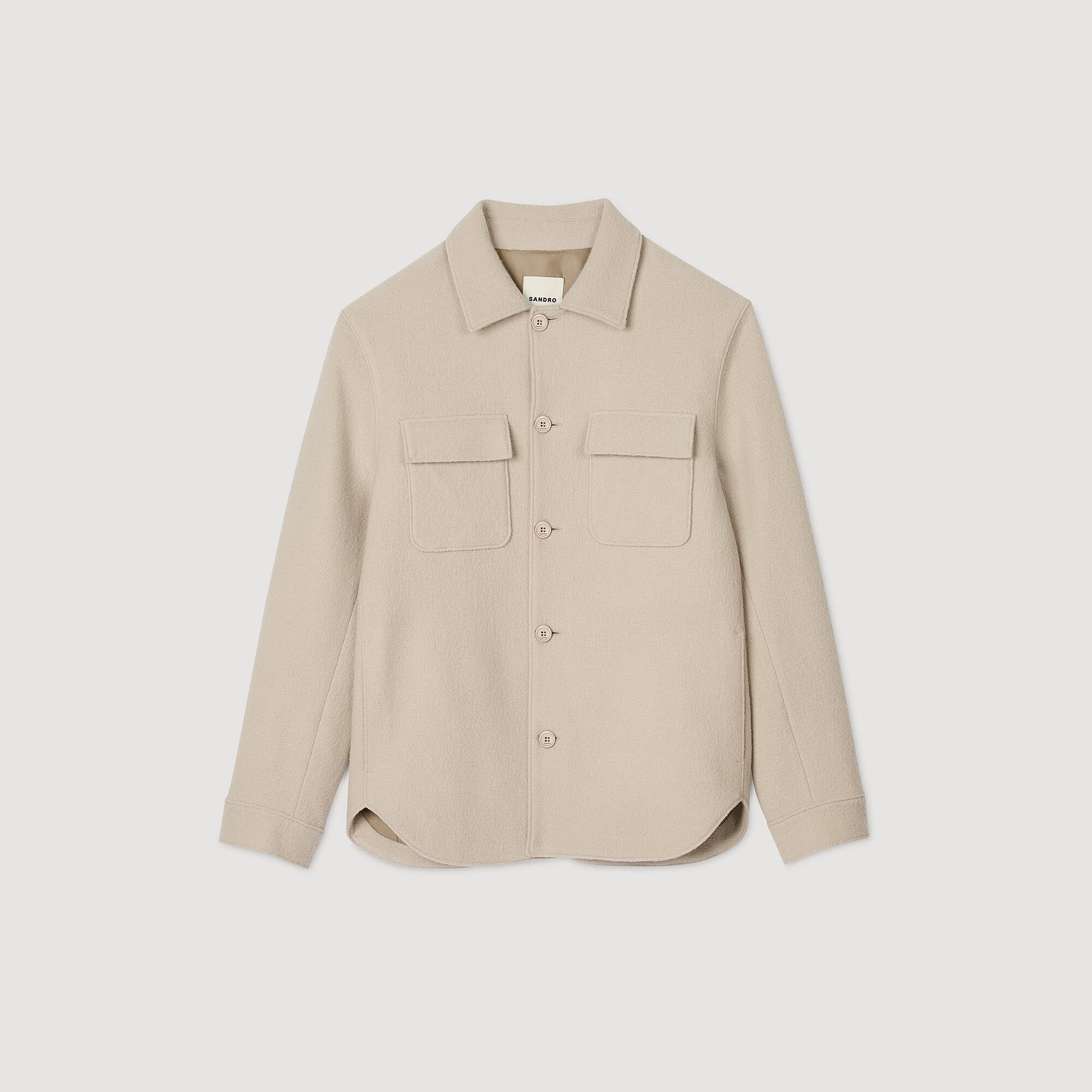 Button-up overshirt