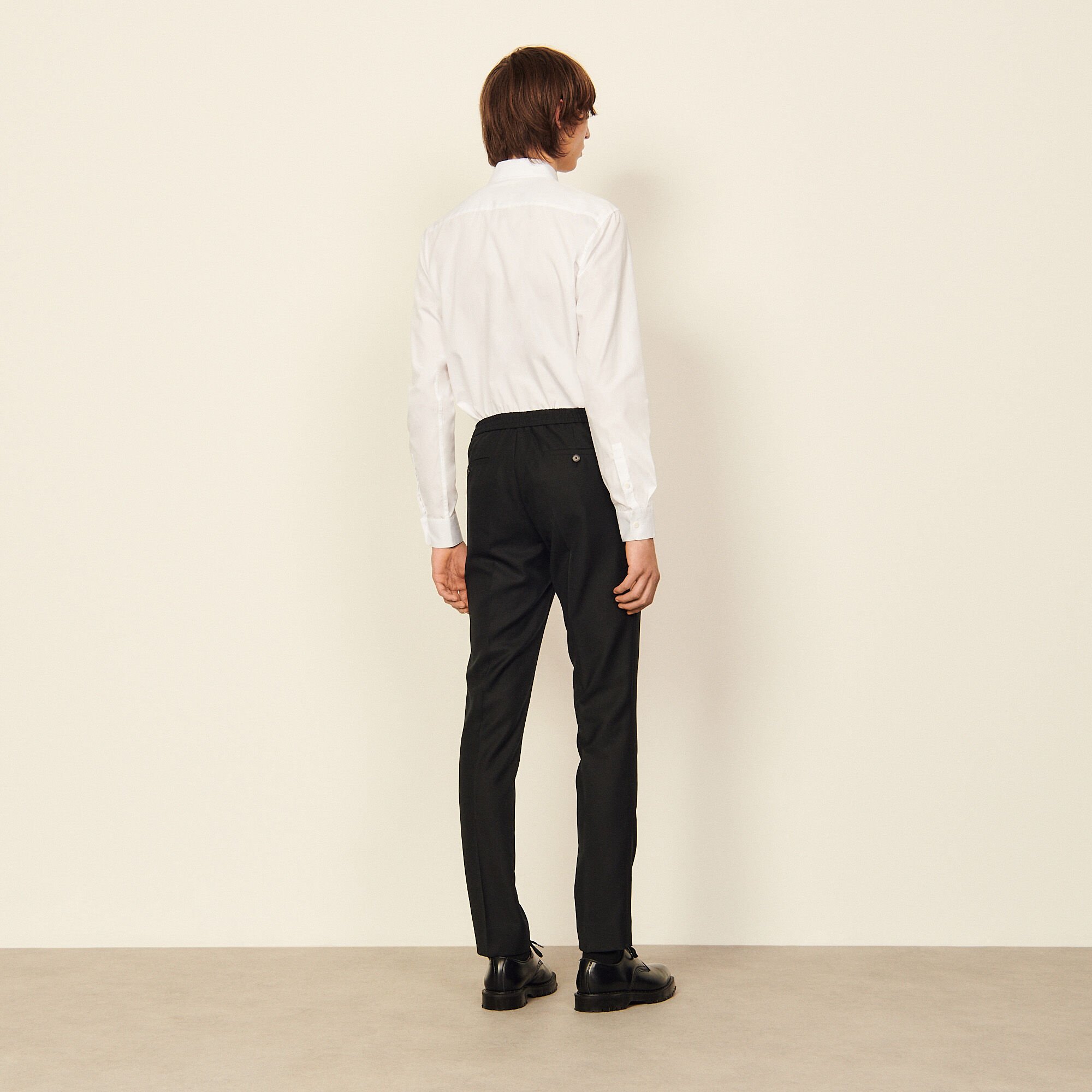 Virgin wool trousers