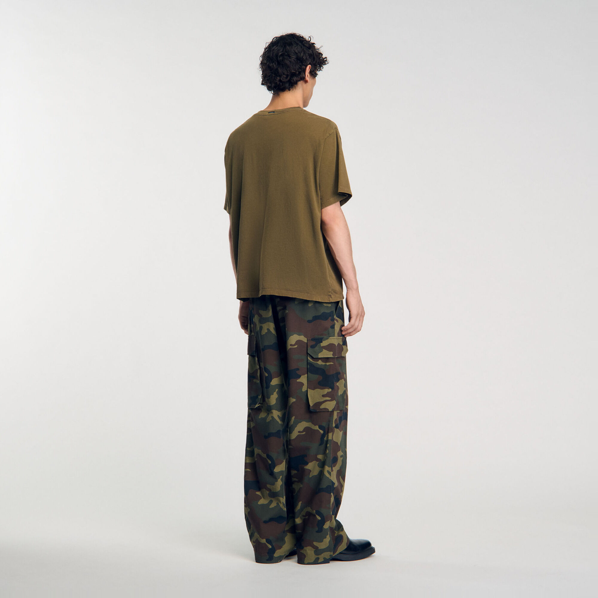 Faded-effect T-shirt