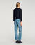 Ruffled tweed jacket