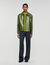 Zip-up leather jacket