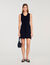 Short ribbed knit dress