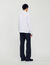 Floaty shirt with spread collar