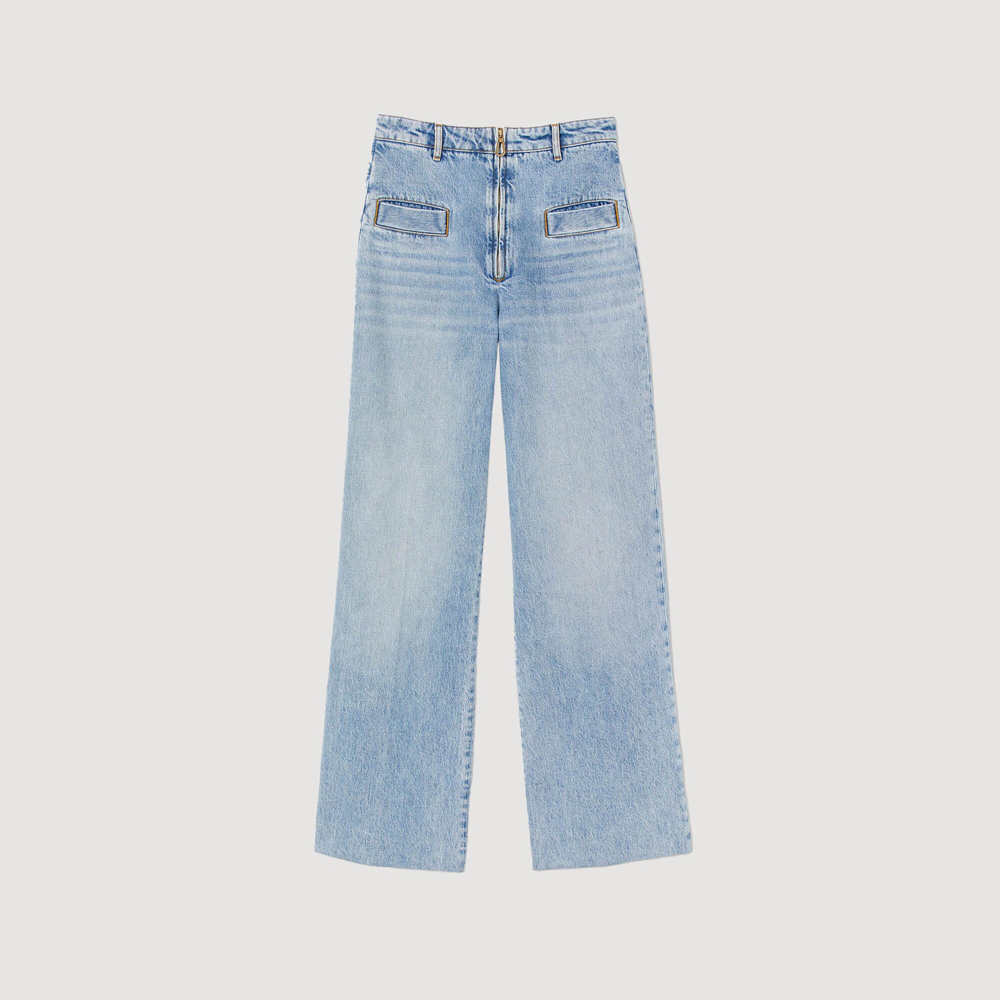 Wide-leg jeans