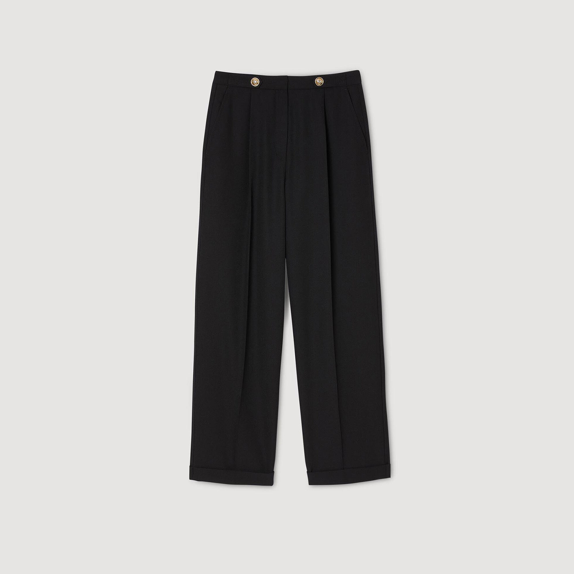 Straight-leg trousers