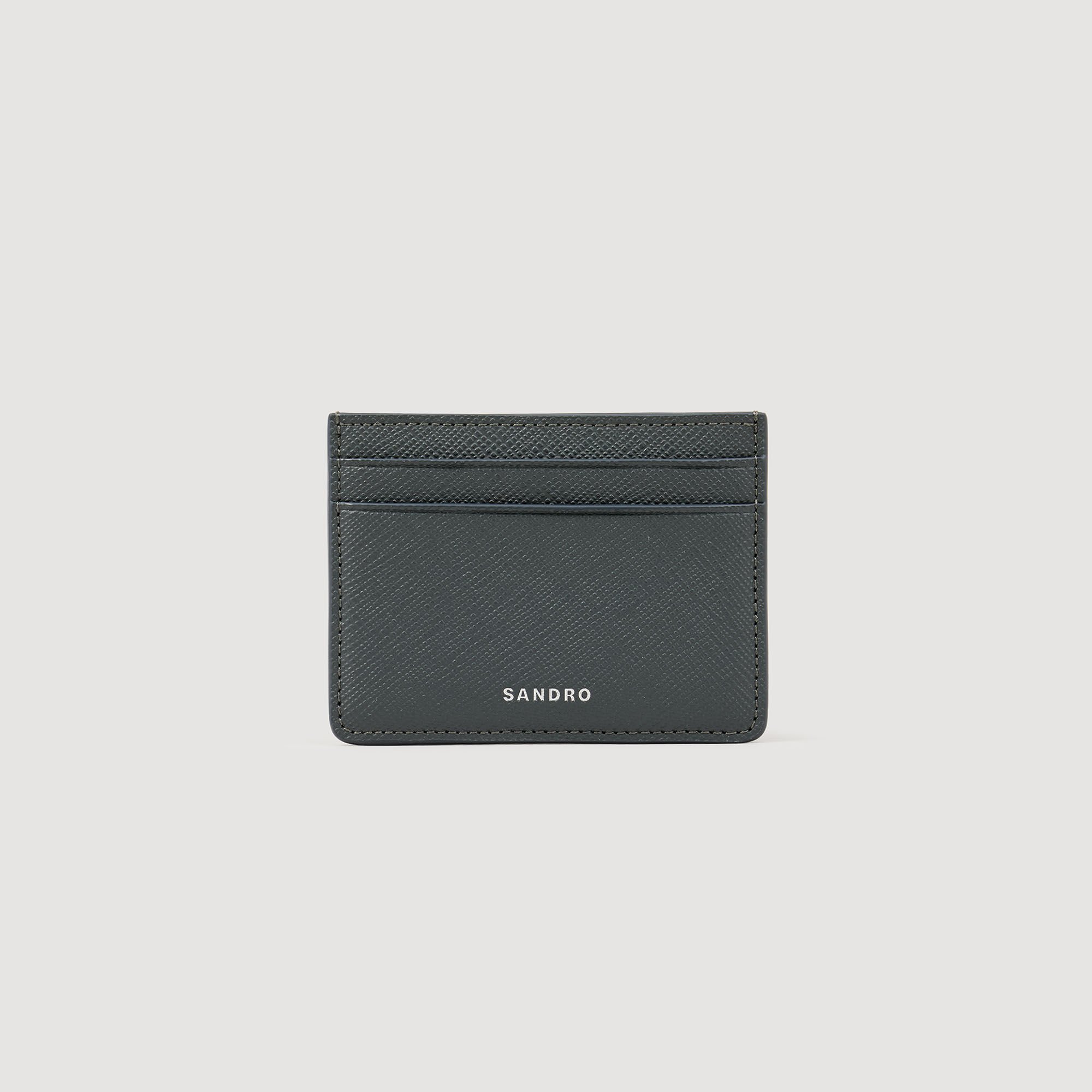Reconstituted leather cardholder