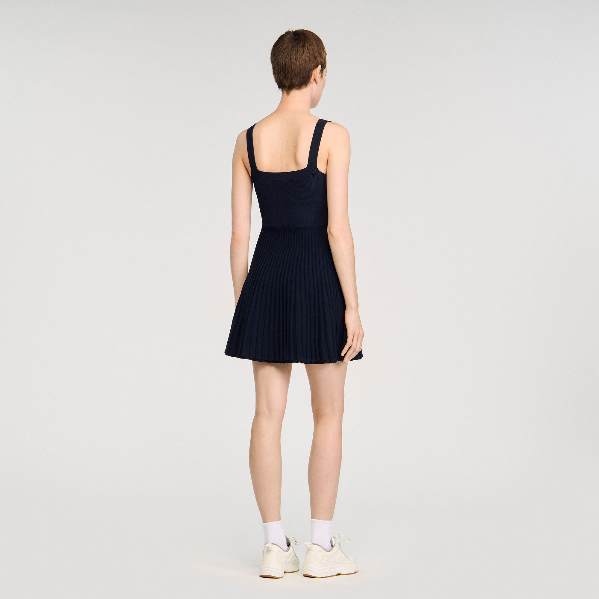 Short knit dress