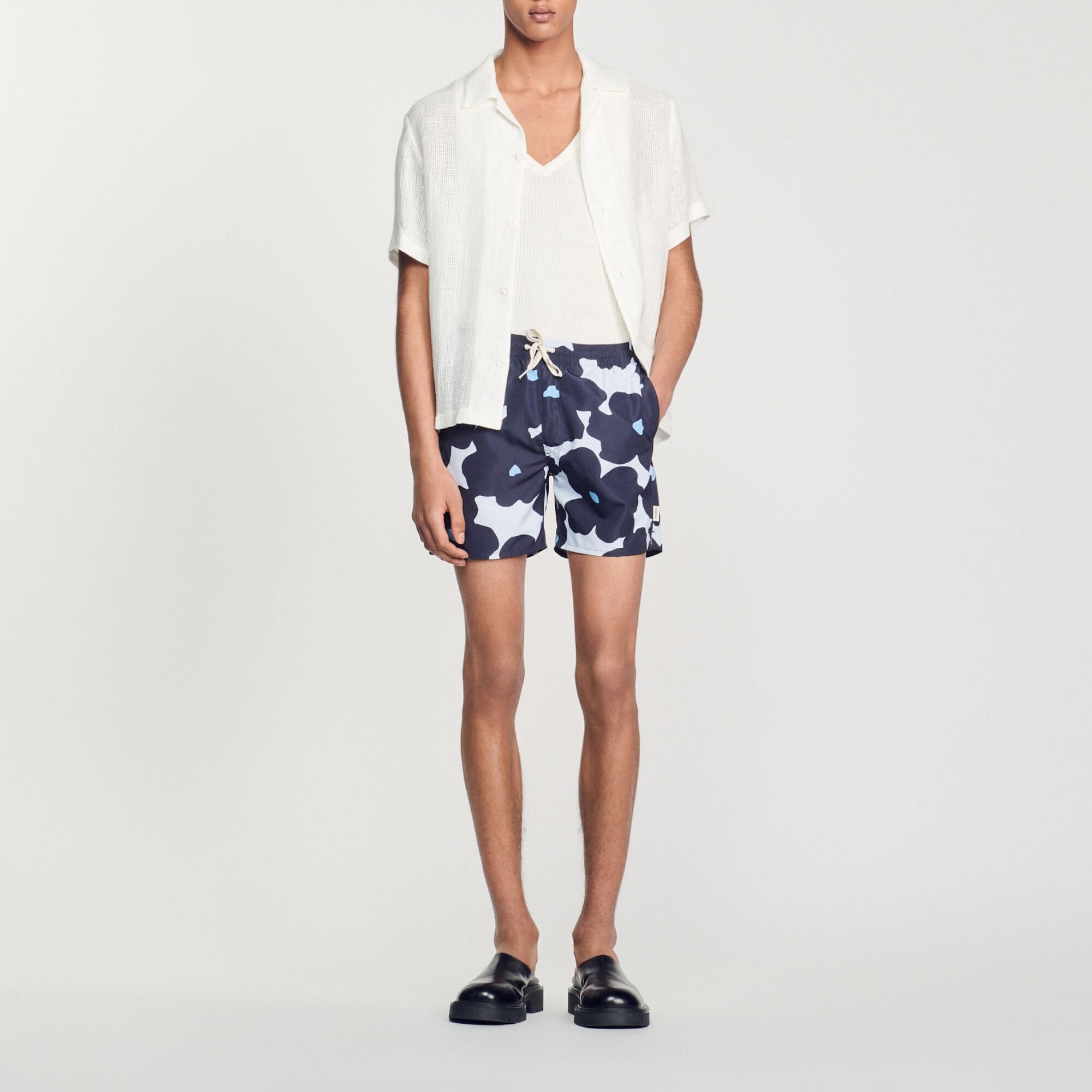Floral swim shorts