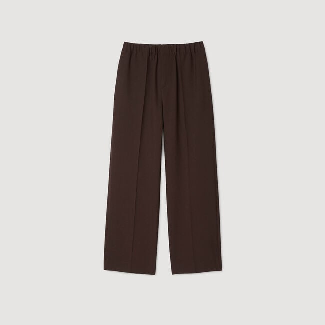 Wide-leg trousers
