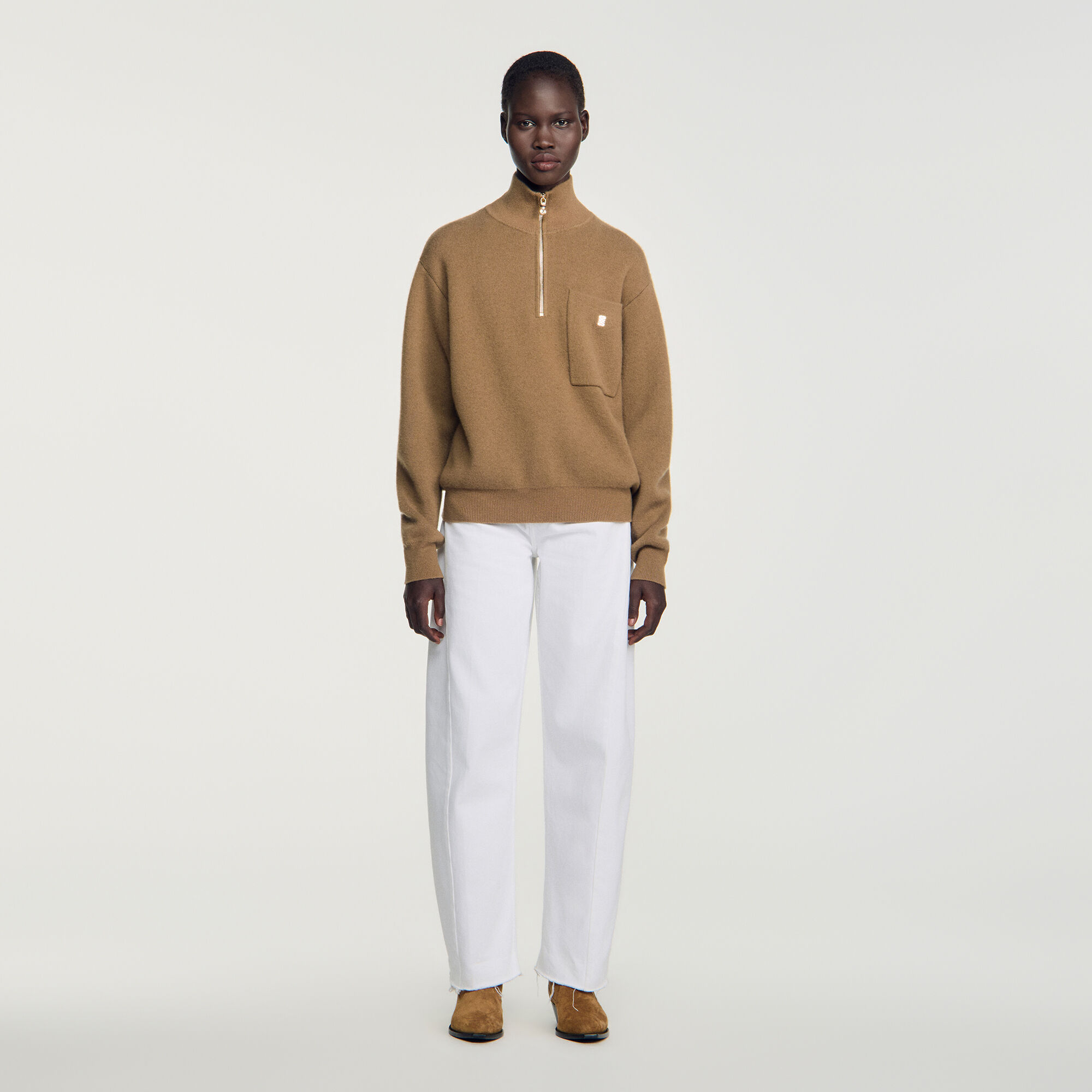 Wool and cashmere jumper - Women | Sandro