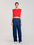 Short draped T-shirt