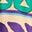 Green / Purple