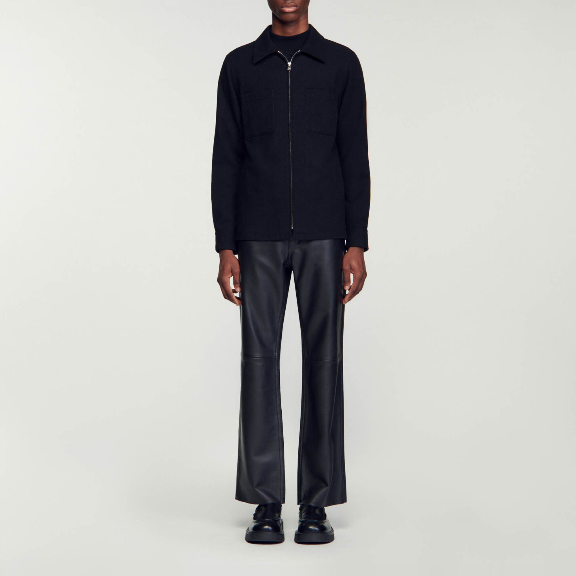 Wool overshirt - Men | Sandro