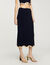 Long knitted skirt with chain detail