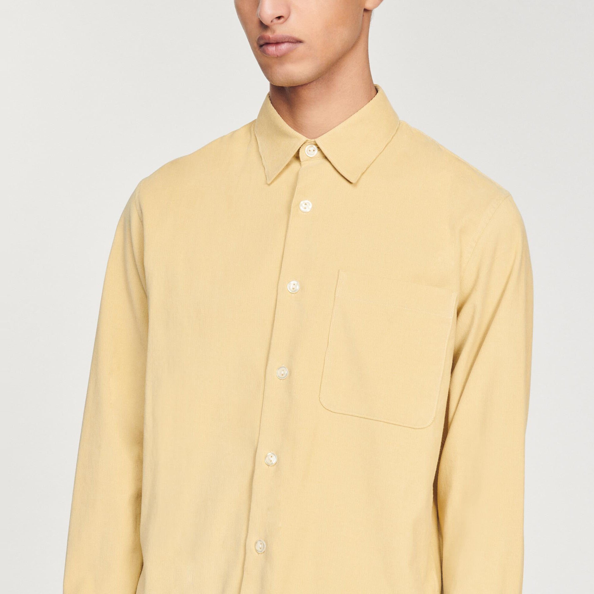 Corduroy shirt