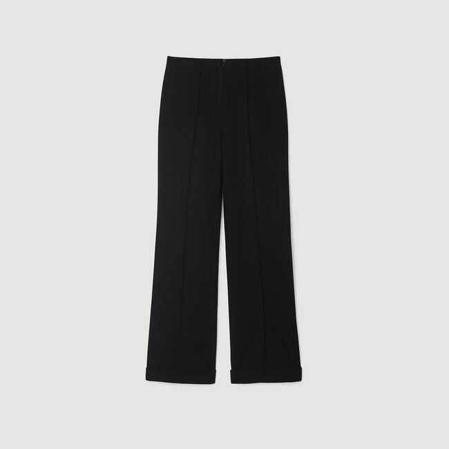 Straight-leg trousers