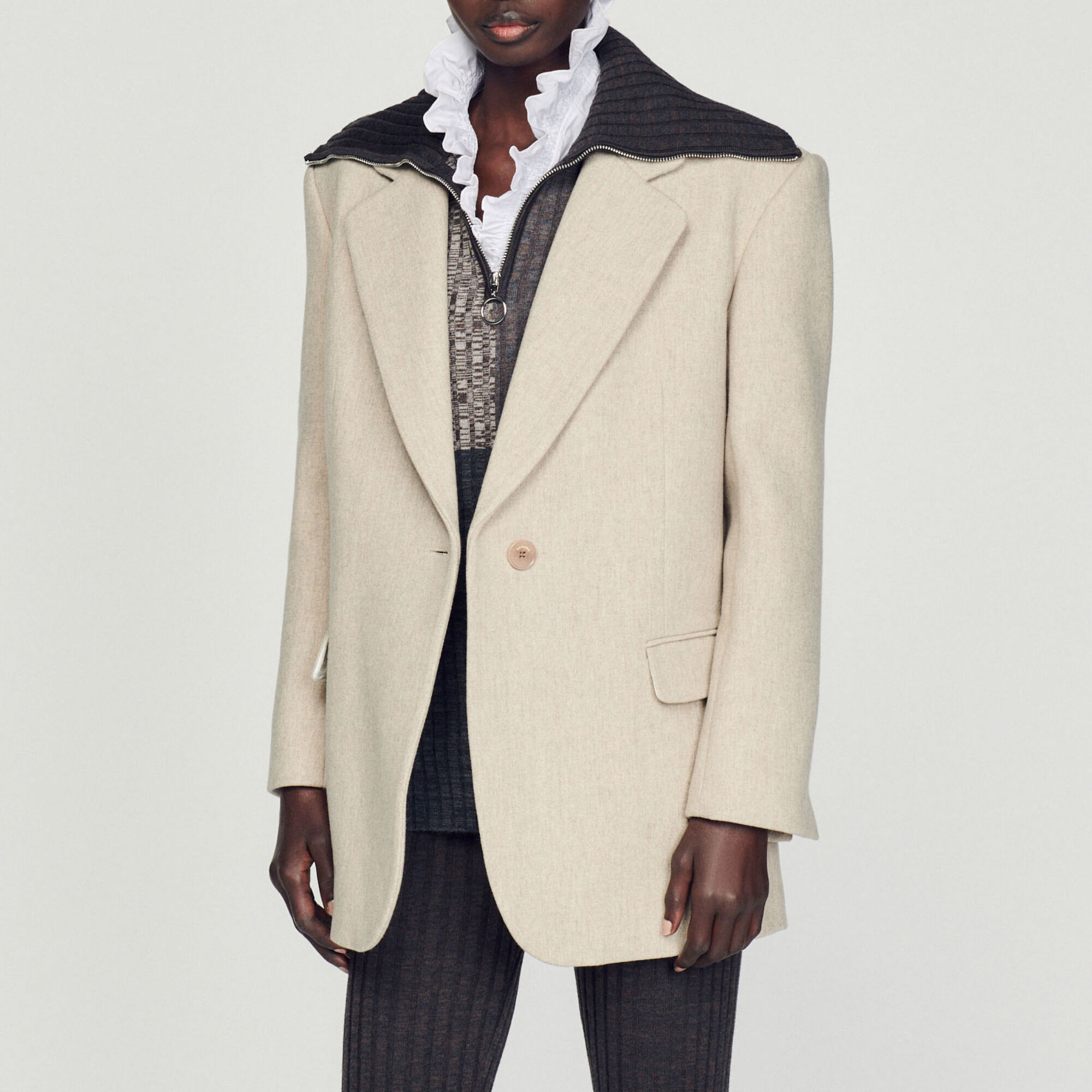 Oversized suit jacket