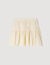 Short pleated skirt