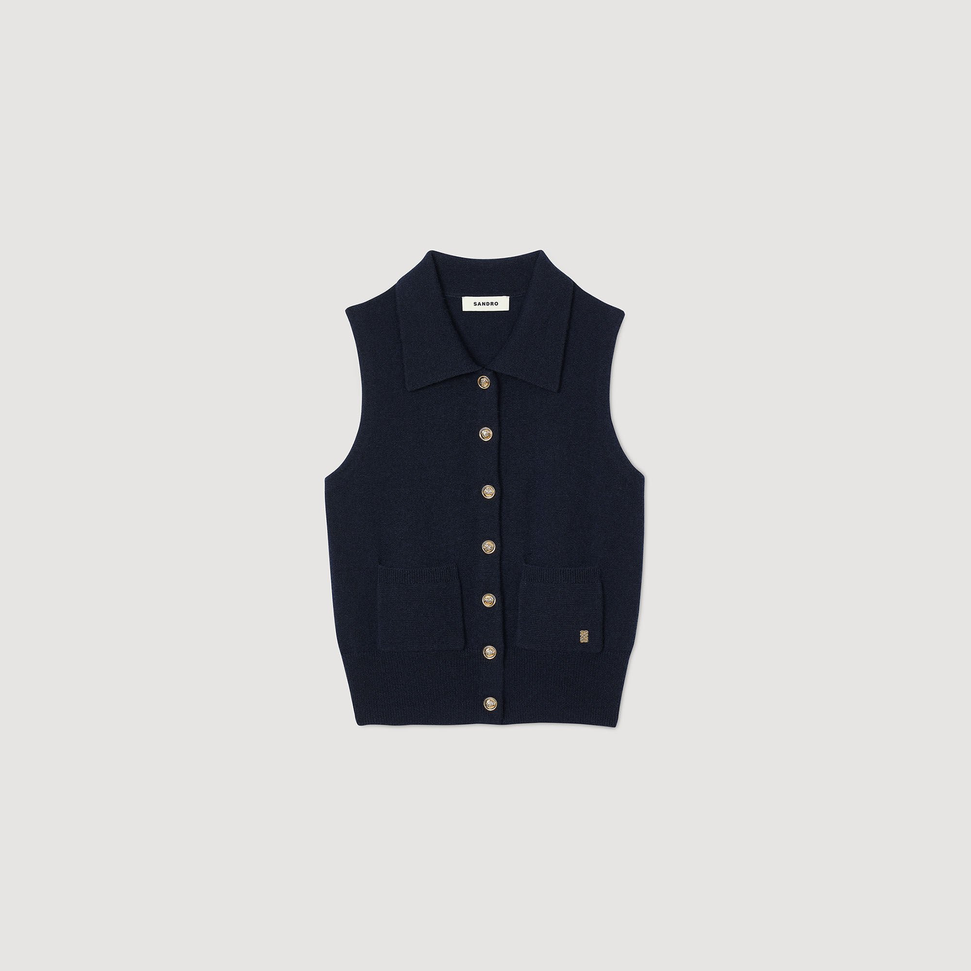 Wool and cashmere cardigan