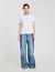 Cotton T-shirt with embroidery