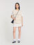 Sleeveless tweed jacket
