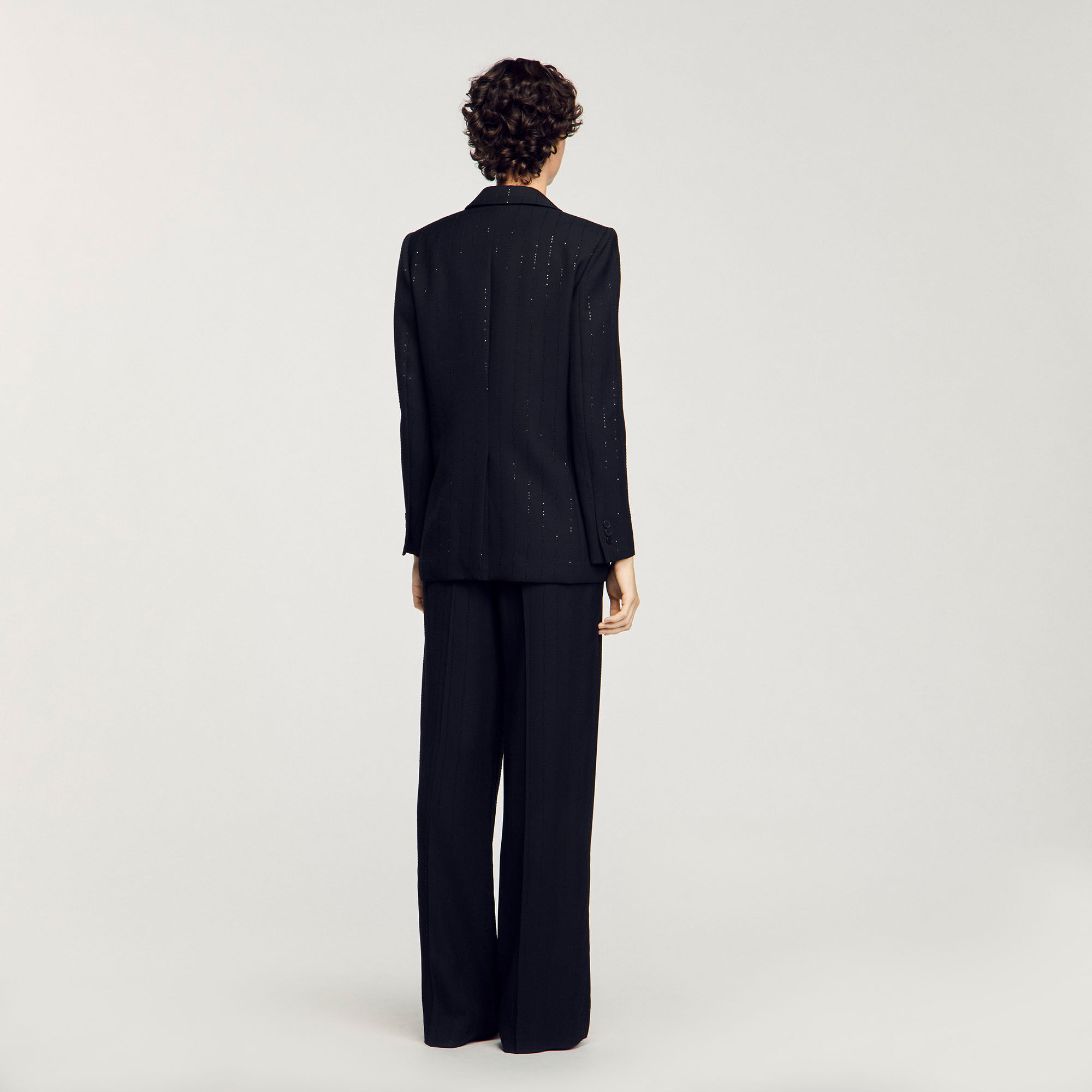 Sequinned suit jacket