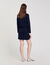 Short rib-knit skirt