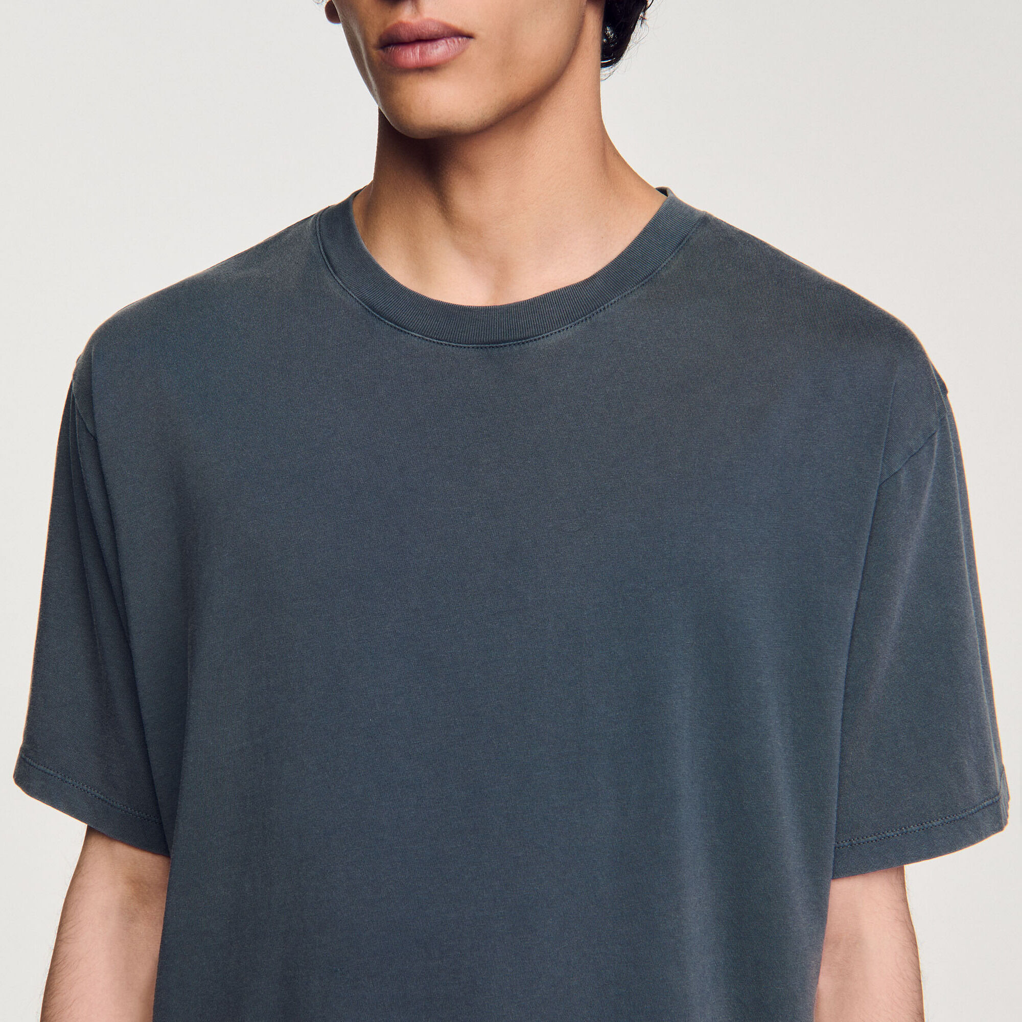 Faded-effect T-shirt
