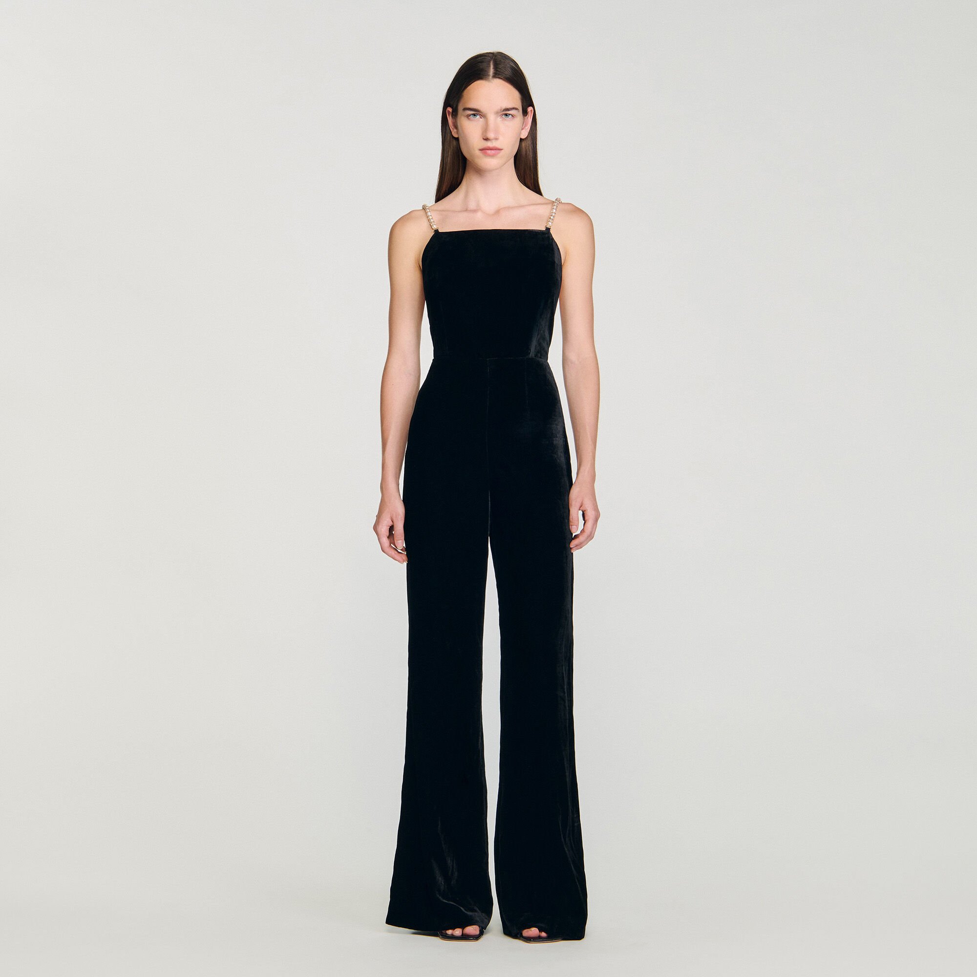 Velvet jumpsuit