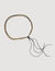 Jewellery belt with leather tie
