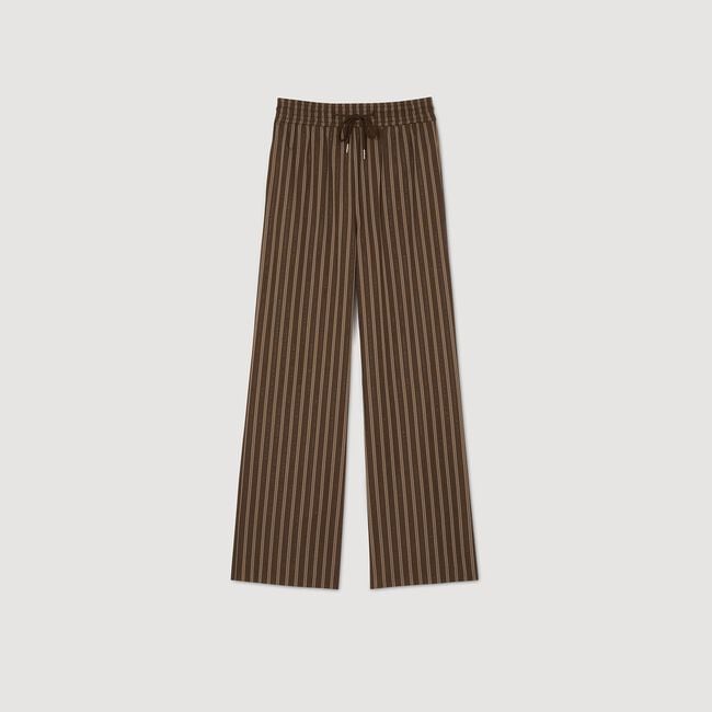 Striped trousers