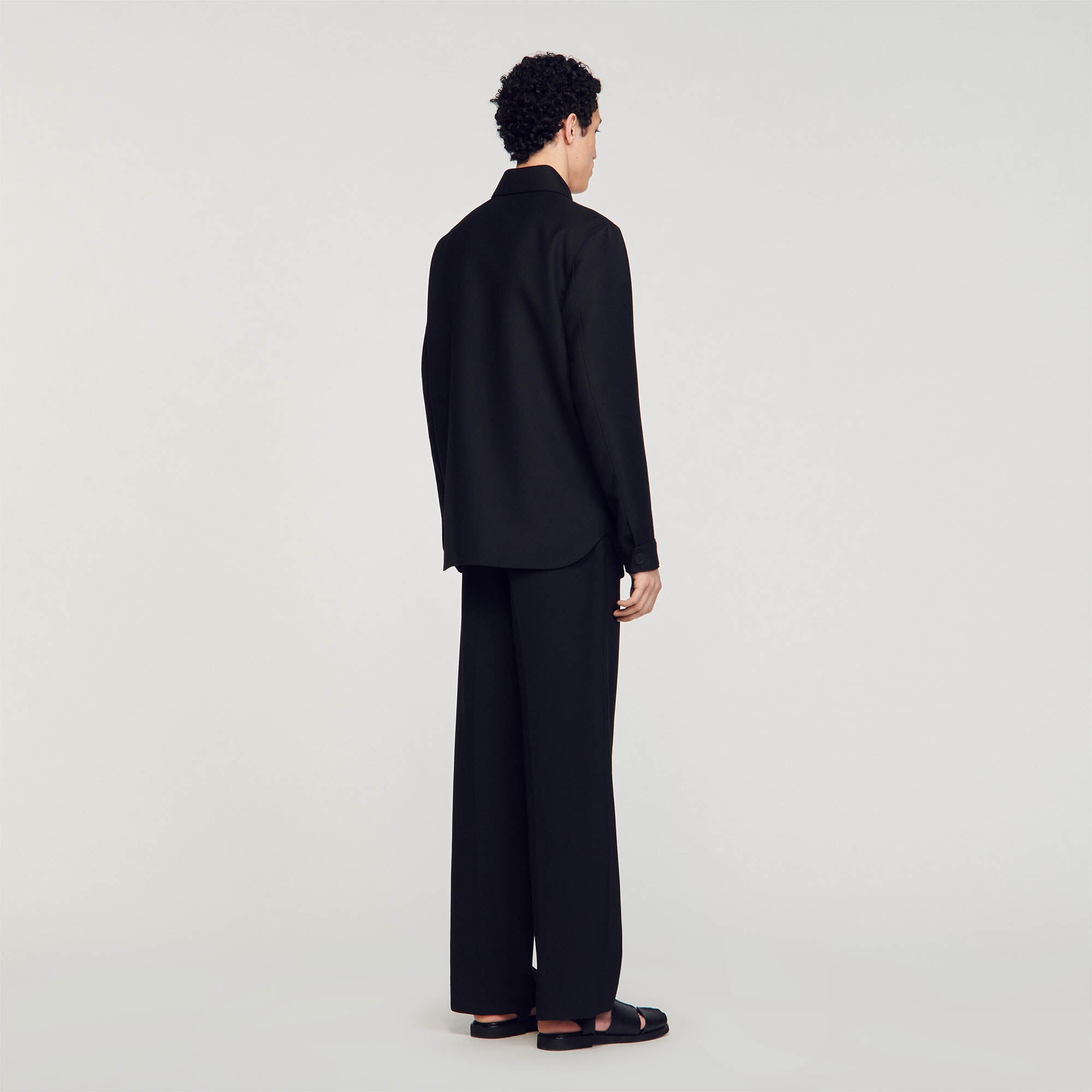Buttoned overshirt