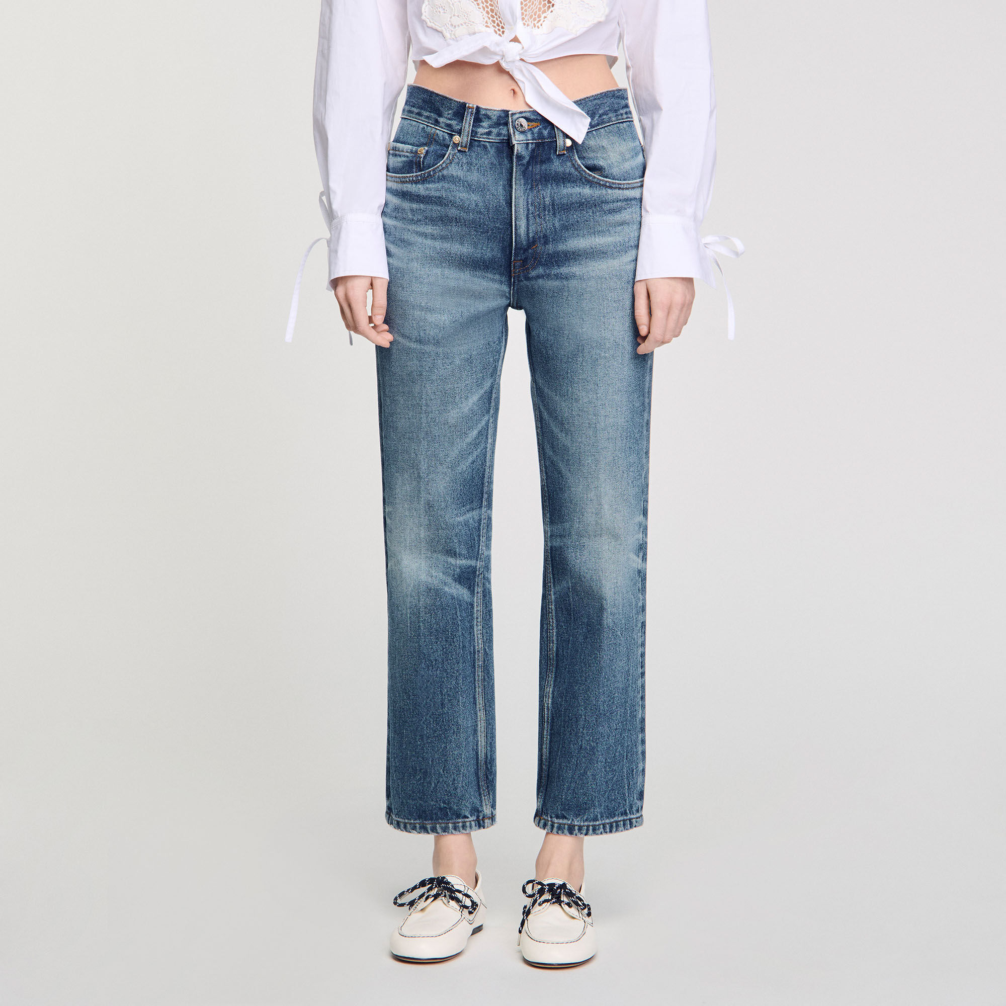 Faded jeans