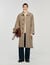 Oversized wool coat