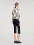 Argyle pattern cardigan