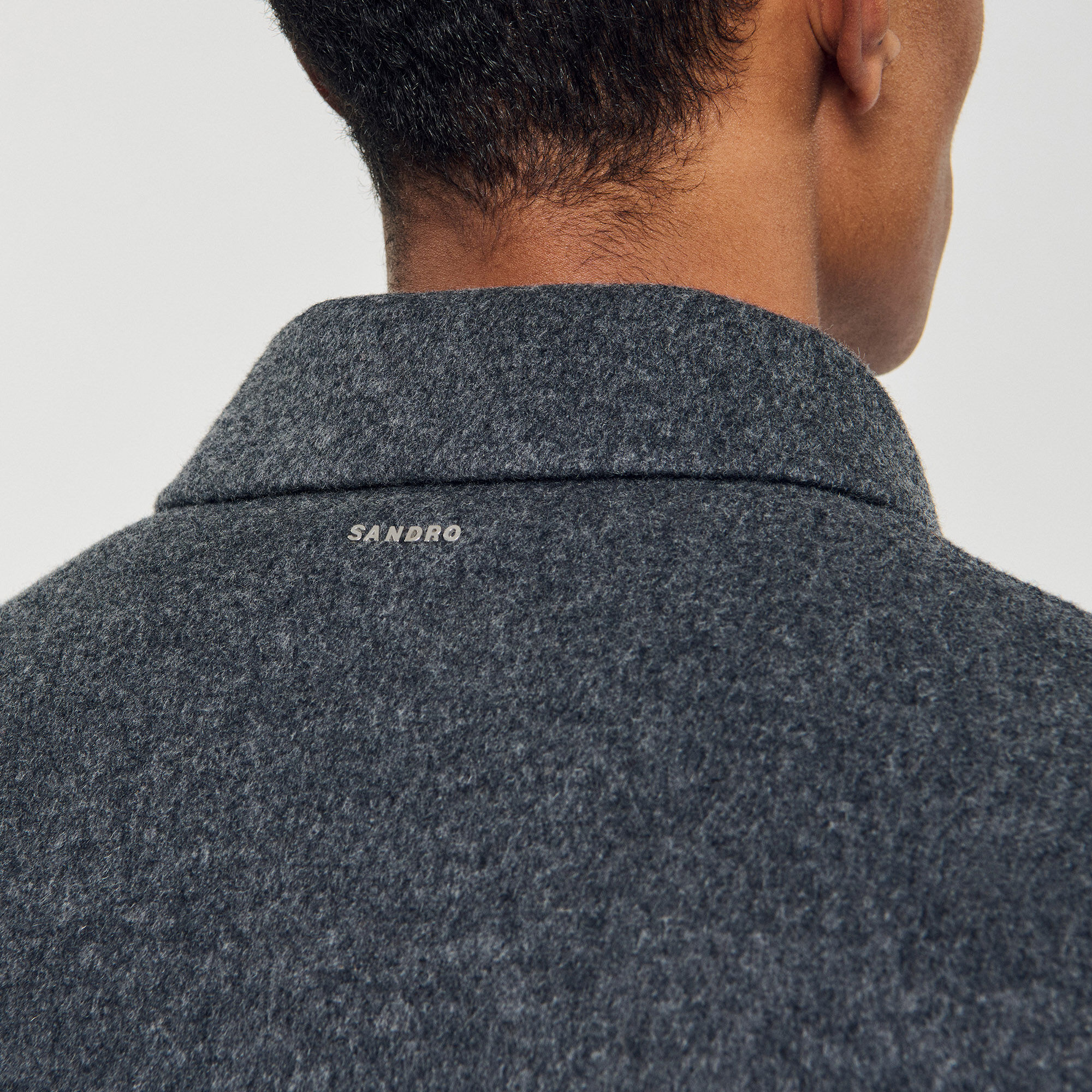 Double-faced wool jacket