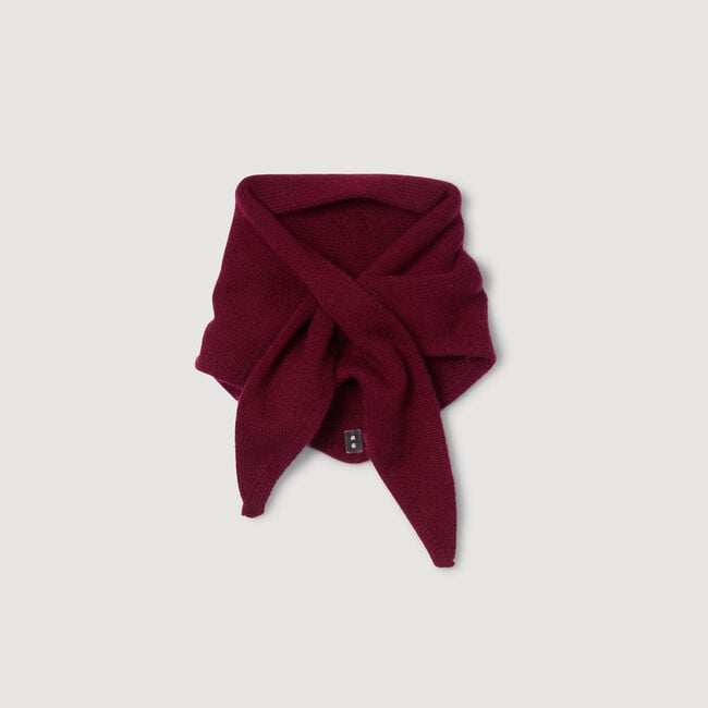 Wool and cashmere scarf