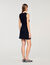 Short ribbed knit dress