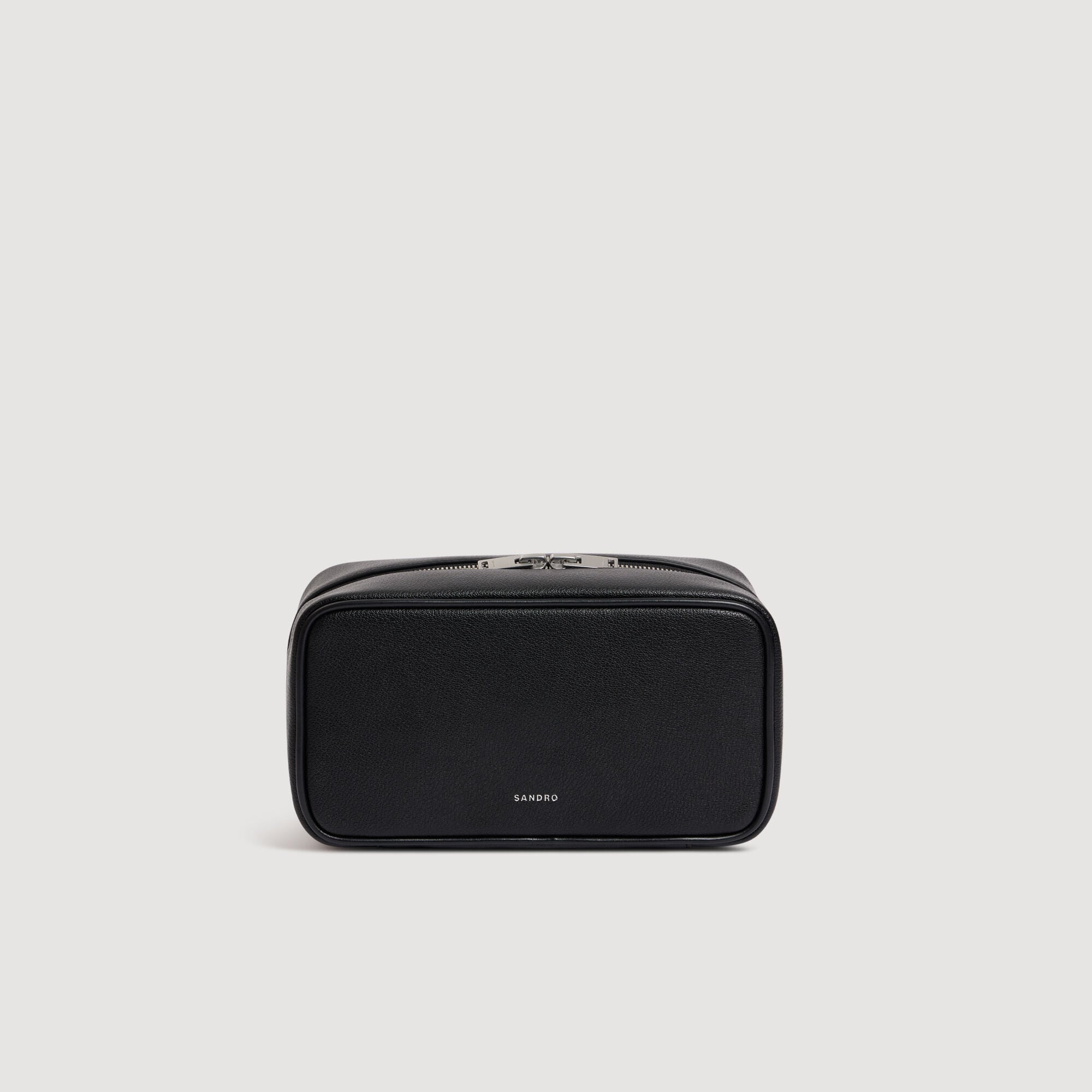 Reconstituted leather pouch - Men | Sandro