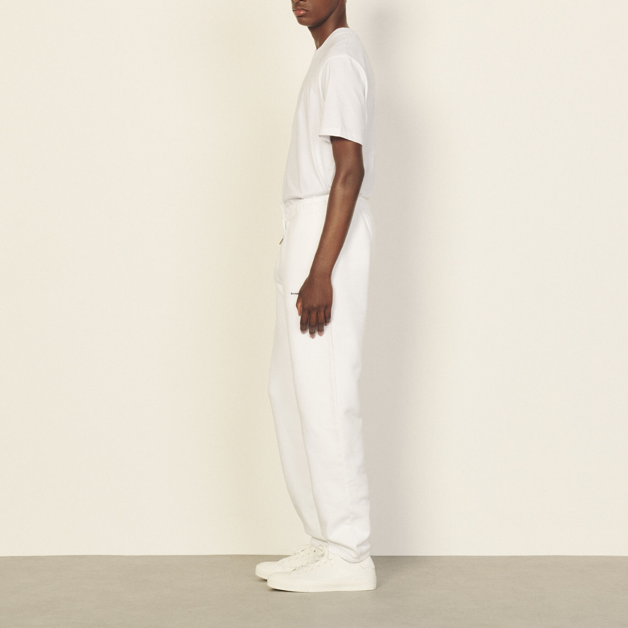 Joggers with Sandro Paris embroidery
