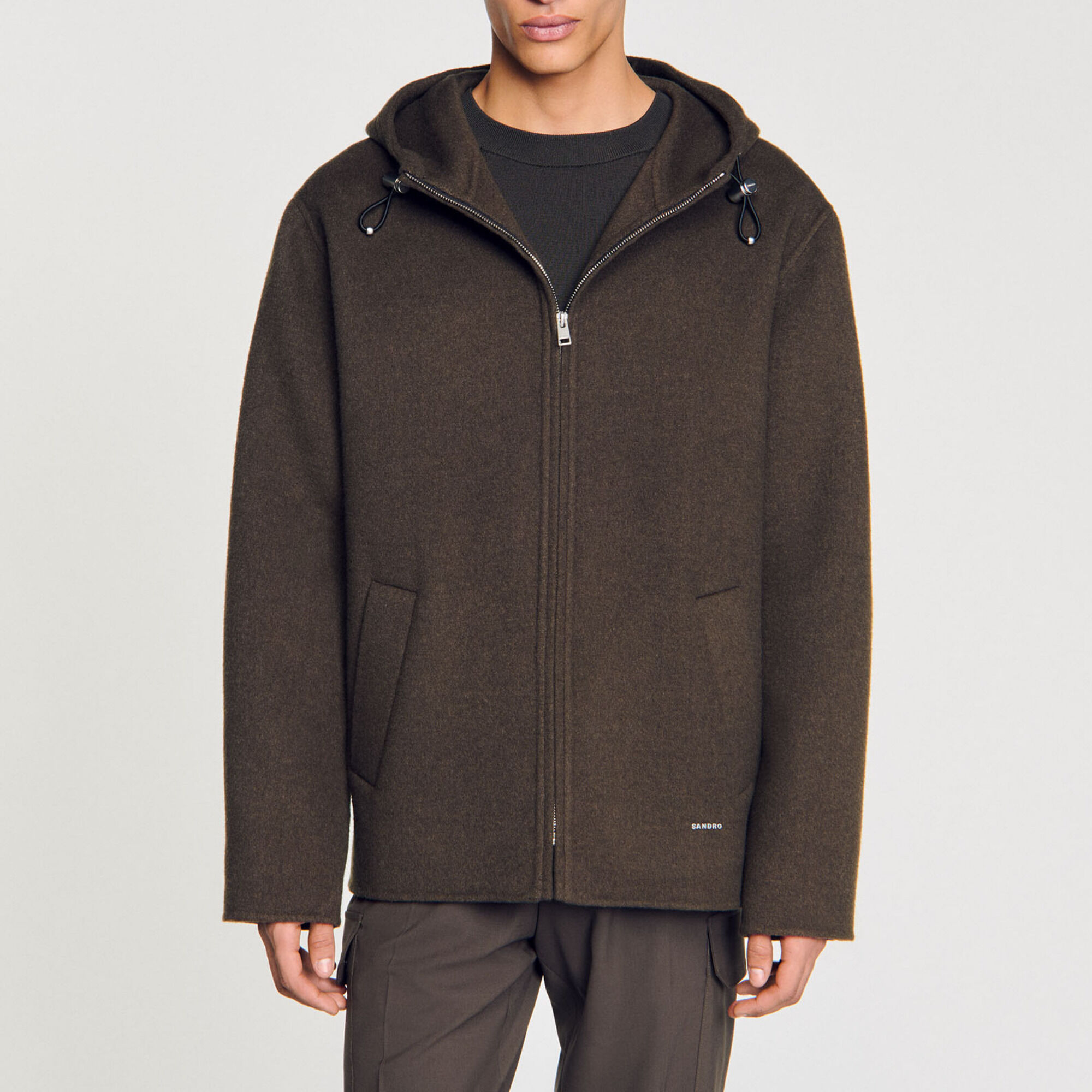 Hooded windcheater