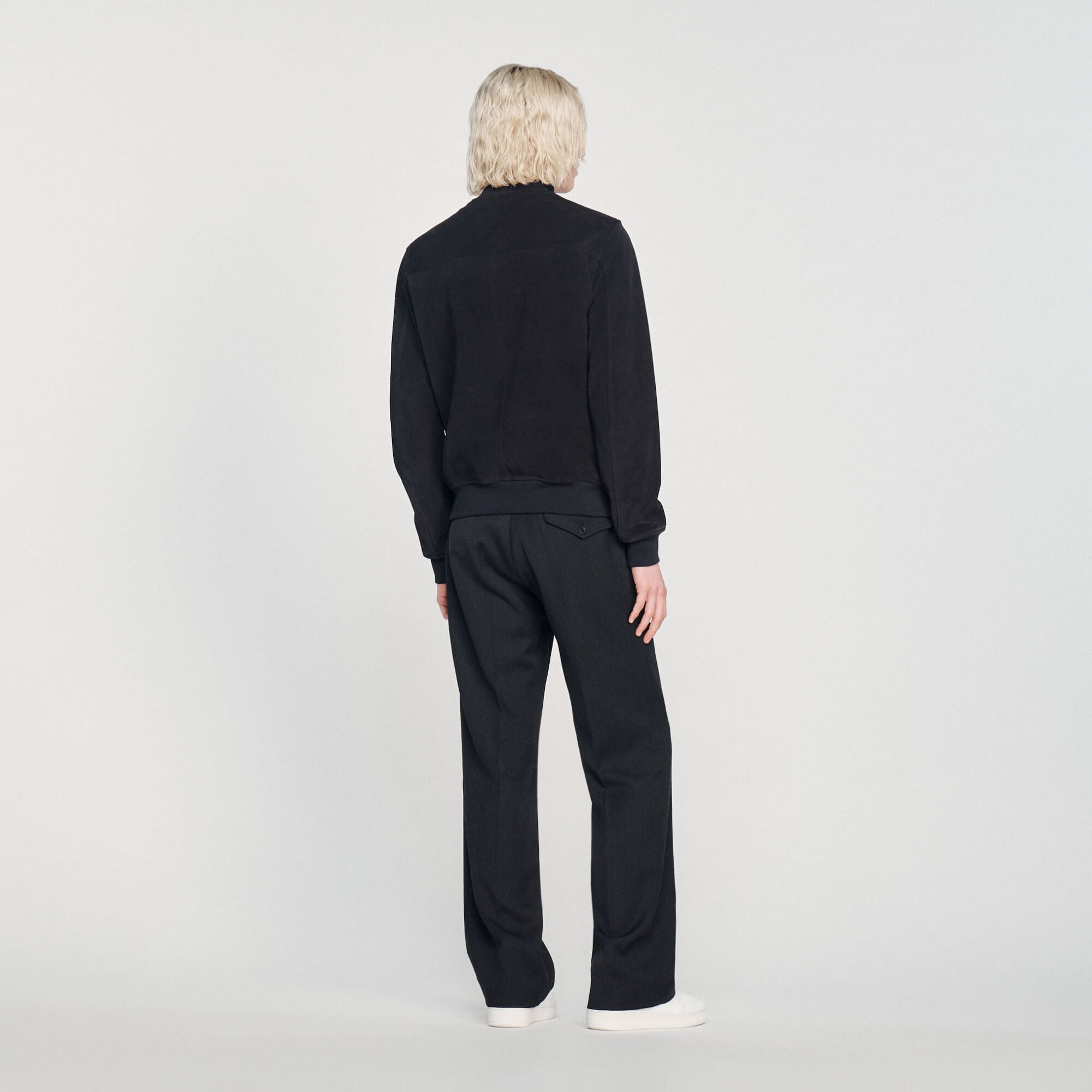 Suede leather jacket - Men | Sandro