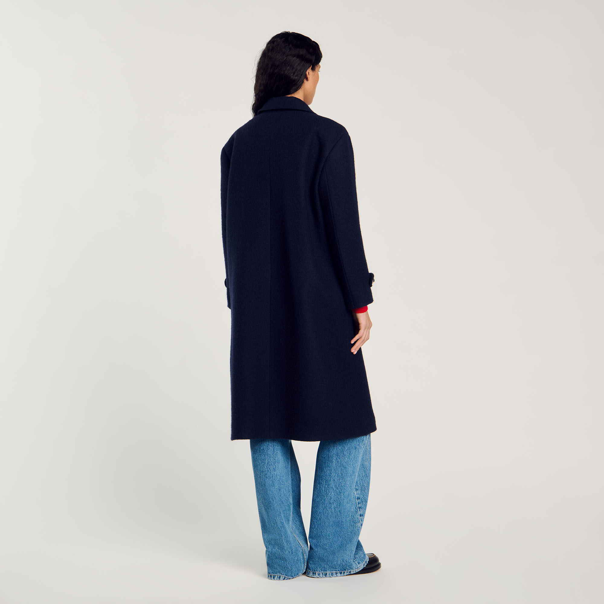 Long oversized coat