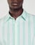 Stripy short-sleeved shirt