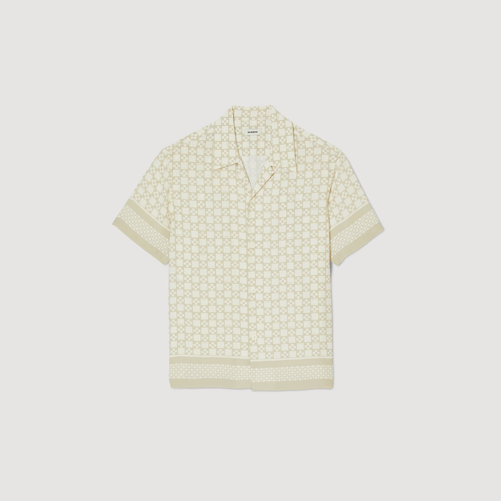 Square Cross short-sleeved shirt