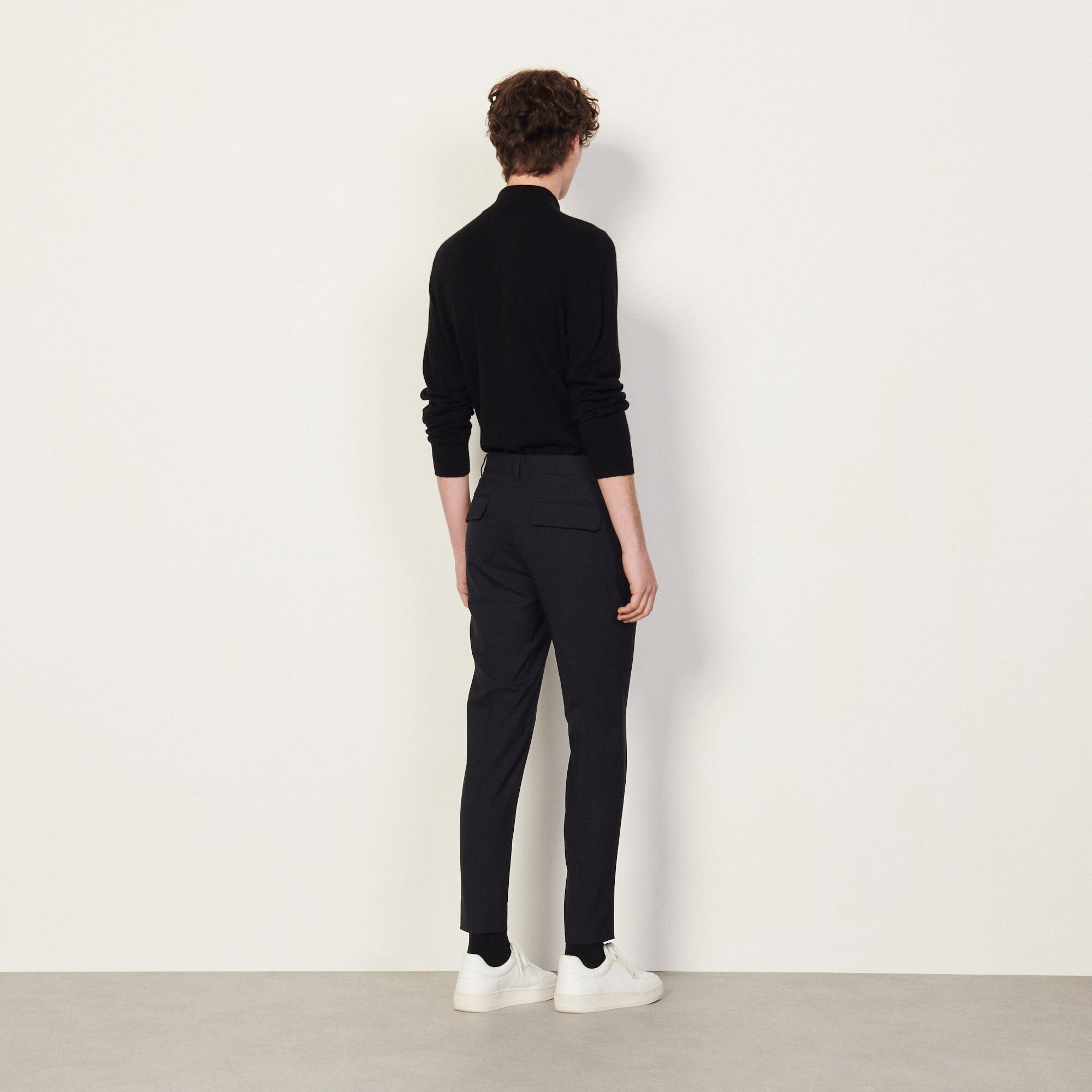 Cool wool trousers