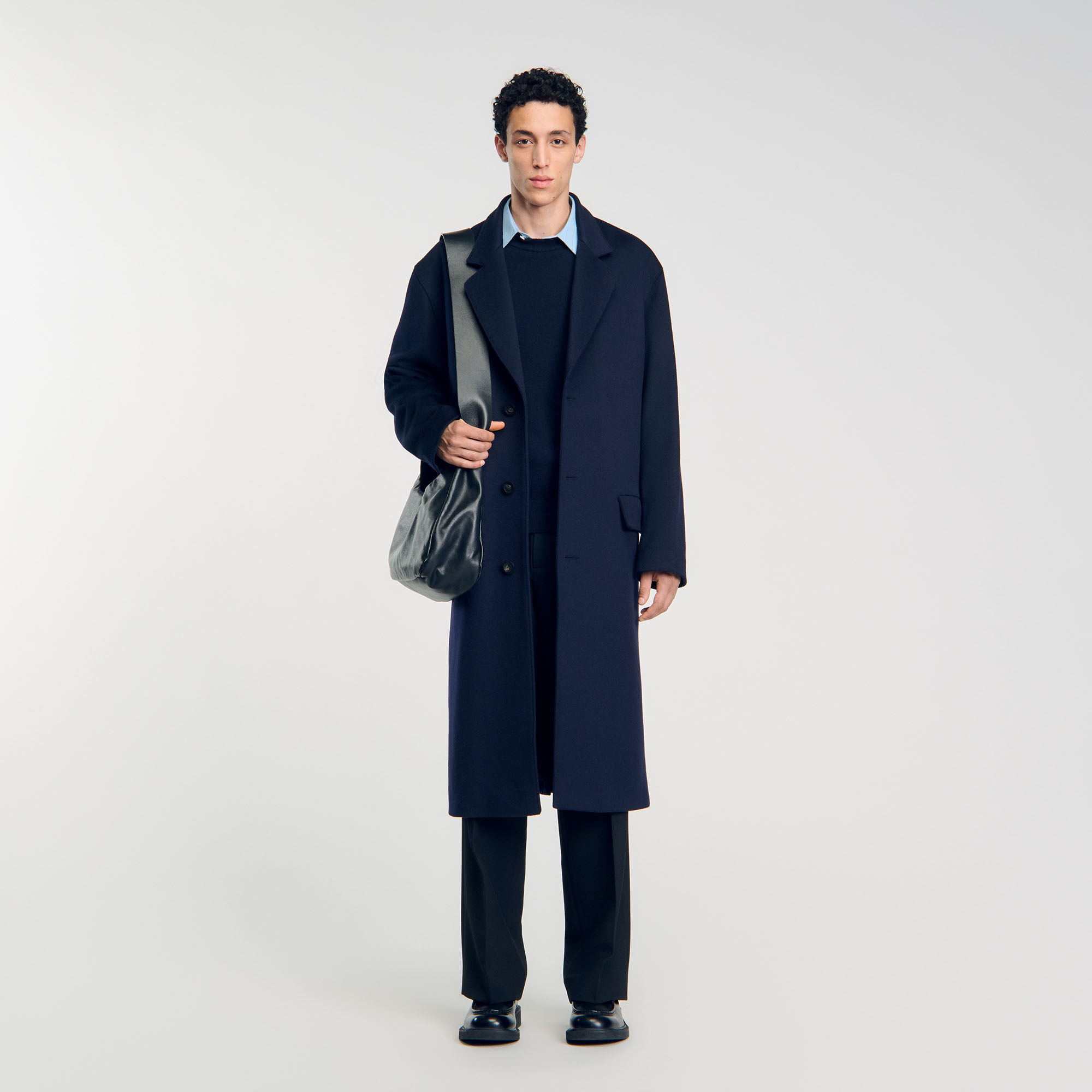Coat sandro store