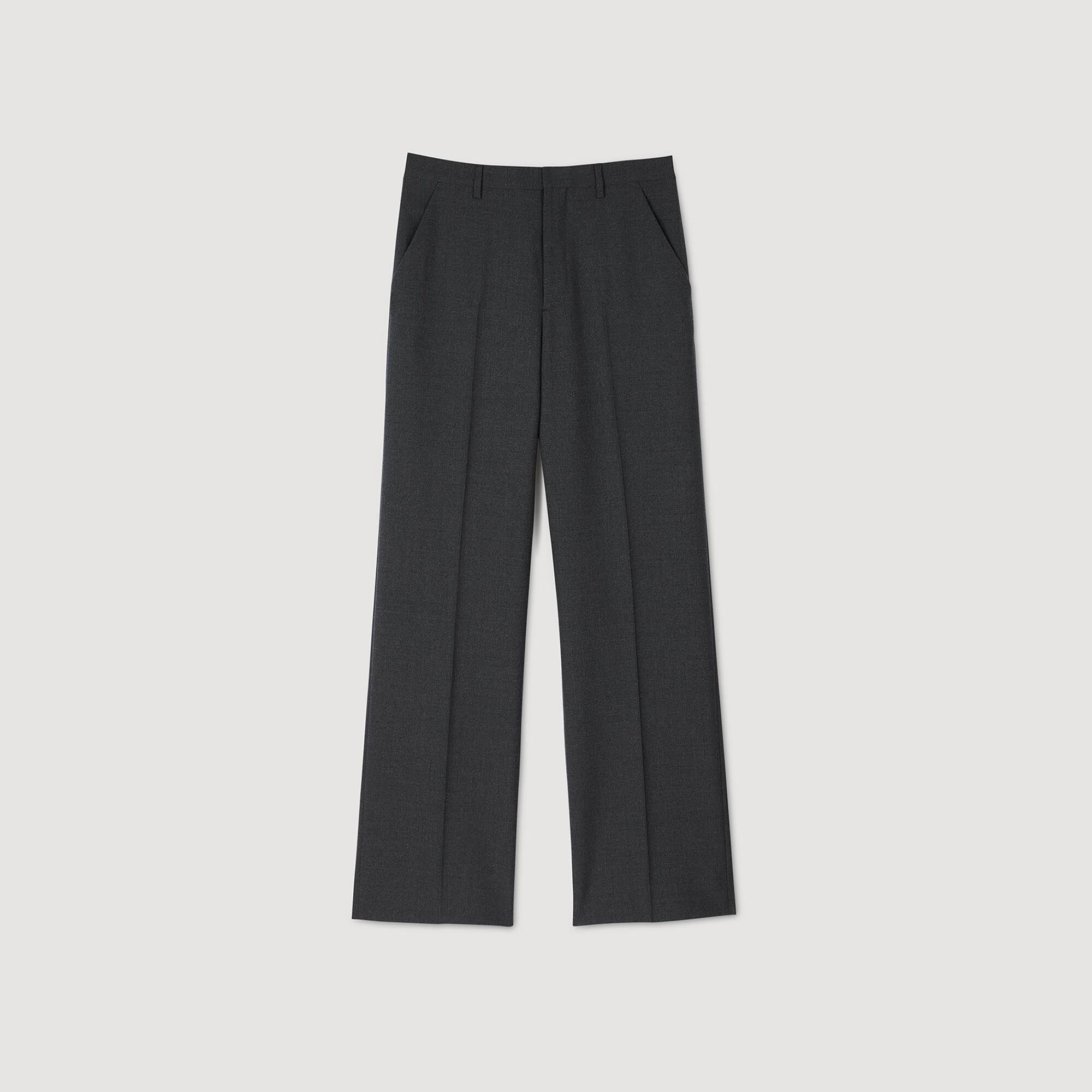Wide-leg suit trousers - Men | Sandro