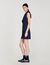 Short pleated suit dress